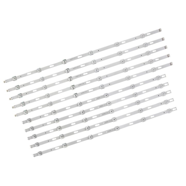 KIT BARRA DE LED SAMSUNG UN65TU7000G/8000G 10 BARRAS