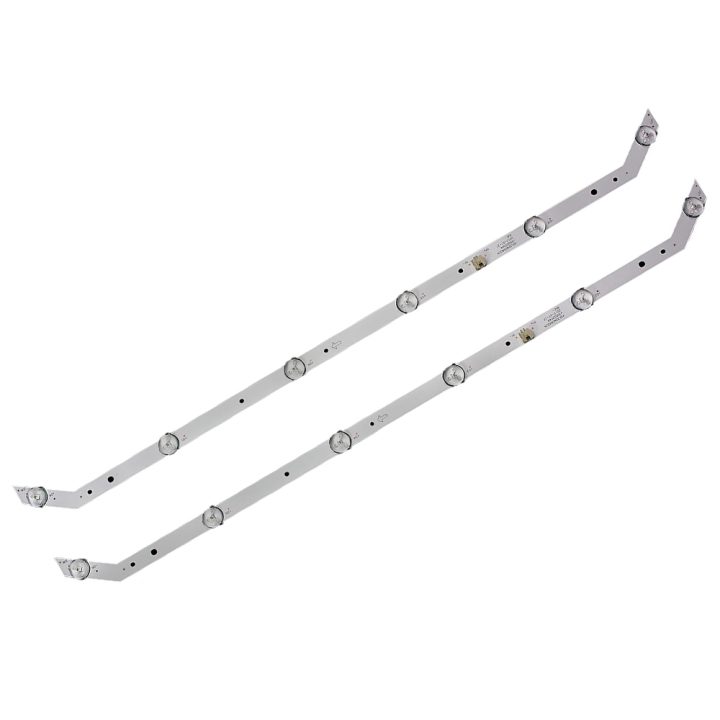 KIT BARRA DE LED TCL TOSHIBA L32S3900S 32L1700 2 BARRAS 6 LED