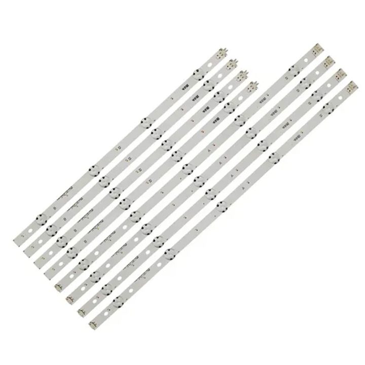 KIT BARRA DE LED LG 49UF6400/49UH6000/49UH6100 4/5 LED 8 BARRAS