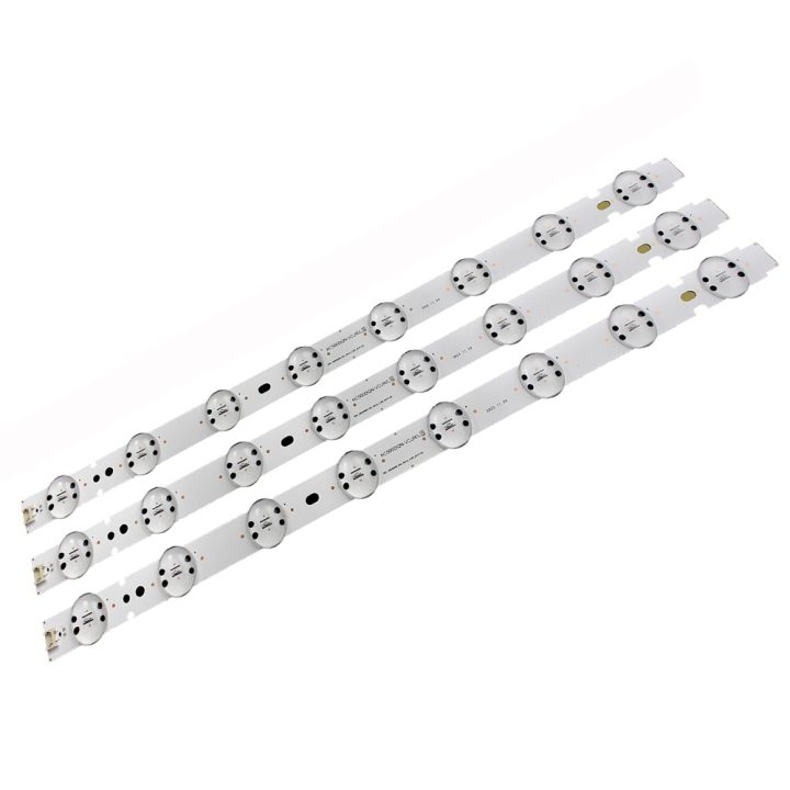 KIT BARRA DE LED LG 50UK6510PSF 50UK6520PSA 8 LED 3 BARRAS