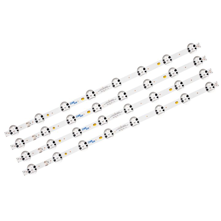 KIT BARRA DE LED LG 55UM7470 55UM7520 55UN7310 8 LED 4 BARRAS