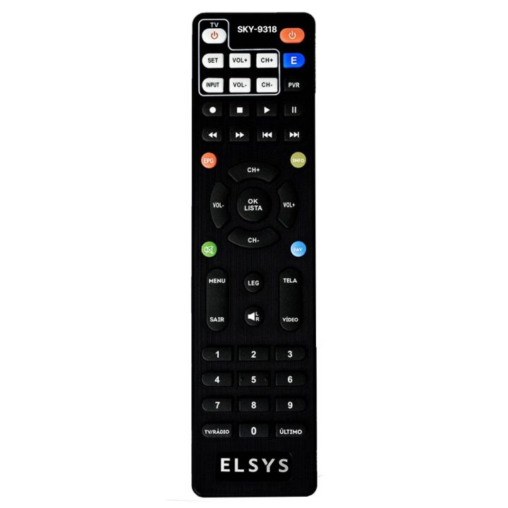 CONTROLE RECEPTOR ELSYS SATMAX 5/6 ETRS70 SKY-9318
