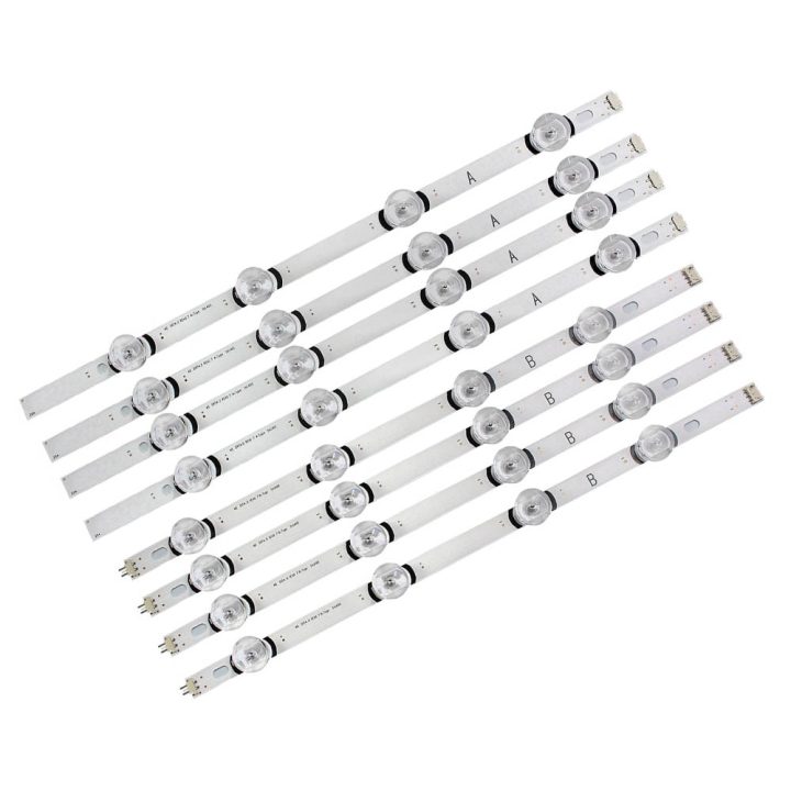 KIT BARRA DE LED LG 40LF5700/40LF5750/40LF6350 4 LED 8 BARRAS