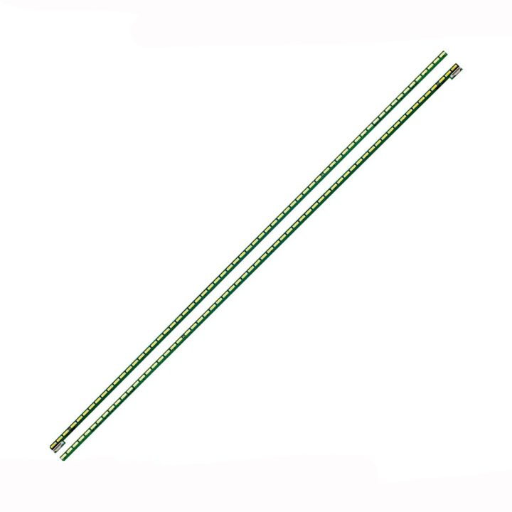 KIT BARRA DE LED LG 49UB8200/8300/8500 66 LEDS 2 BARRAS