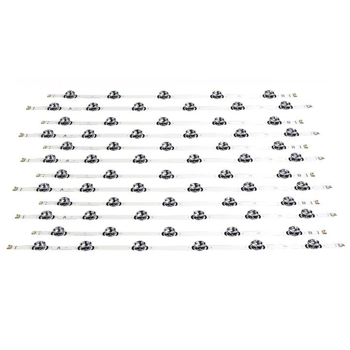 KIT BARRA DE LED LG 60LB5600/5800/6500/60LF5800 5/6 LEDS 12 BARRAS