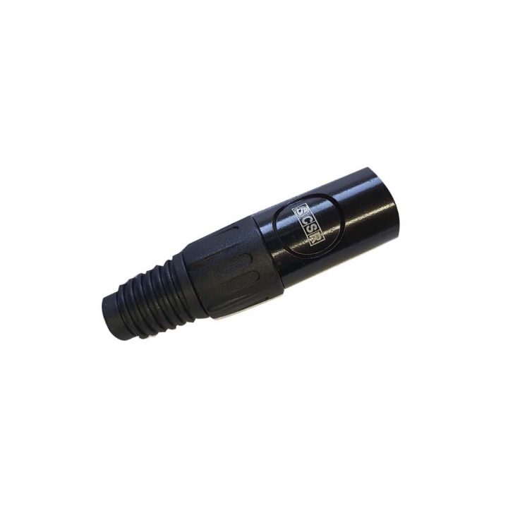 CONECTOR XLR CANON MACHO 3 POLOS C/ TRAVA CSR-2220 CSR