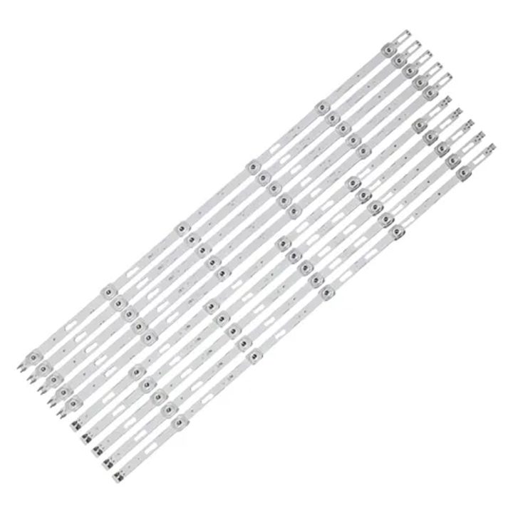 KIT BARRA DE LED SAMSUNG UN60TU7000/8000/UN60AU7700 10 BARRAS