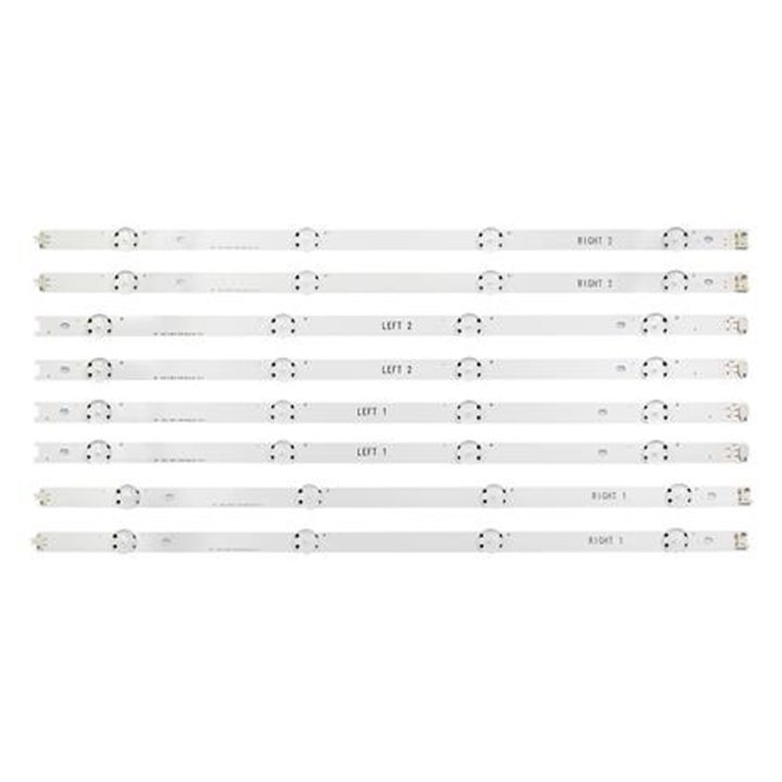KIT BARRA DE LED LG 49UF6400/49UH6000/49UH6100 4 LED 8 BARRAS
