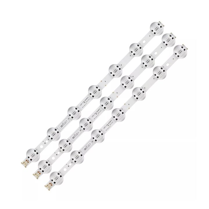 KIT BARRA DE LED 43UM7300 43UM7500 43UM7510 7 LED 3 BARRAS